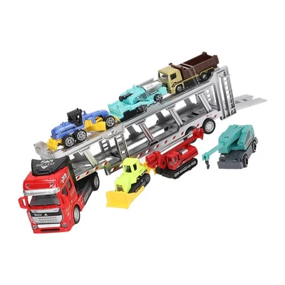 Camion De Transport 7 En 1 En Alliage Avec Fonction De Traction Pour Enfants (12 - Photo 1/4