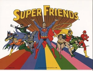 DC PRINT - SUPER FRIENDS - TEAM (A) - Bild 1 von 1