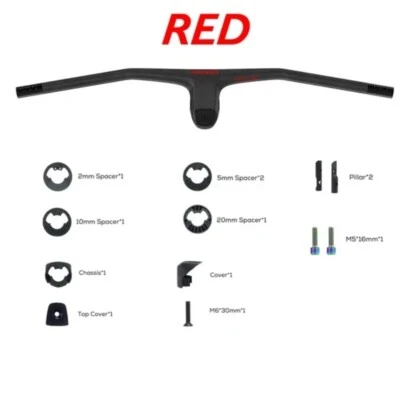 Manillar integrado MTB negro mate FRASER IC SL WC 740 MM FRASER IC SL WC 740 MM Foto 1 de 4