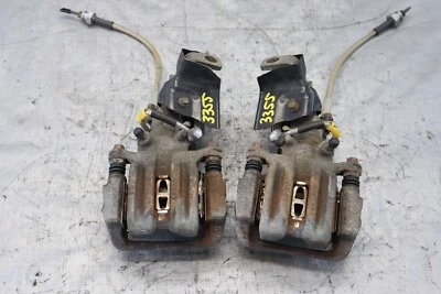 2005 HONDA S2000 AP2 F22C OEM RH LH REAR BRAKE CALIPERS STEEL BRAIDED LINES - Image 1 of 4