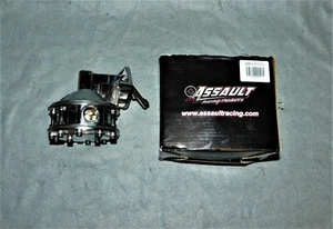 🔥 CHEVY MECHANICAL FUEL PUMP - SIX VALVE 130 GPH 12-16 PSI SBC (262-400) CHROME - Bild 1 von 6