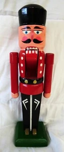 German Nutcracker manufacturer unknown stands 13" tall - Picture 1 of 1