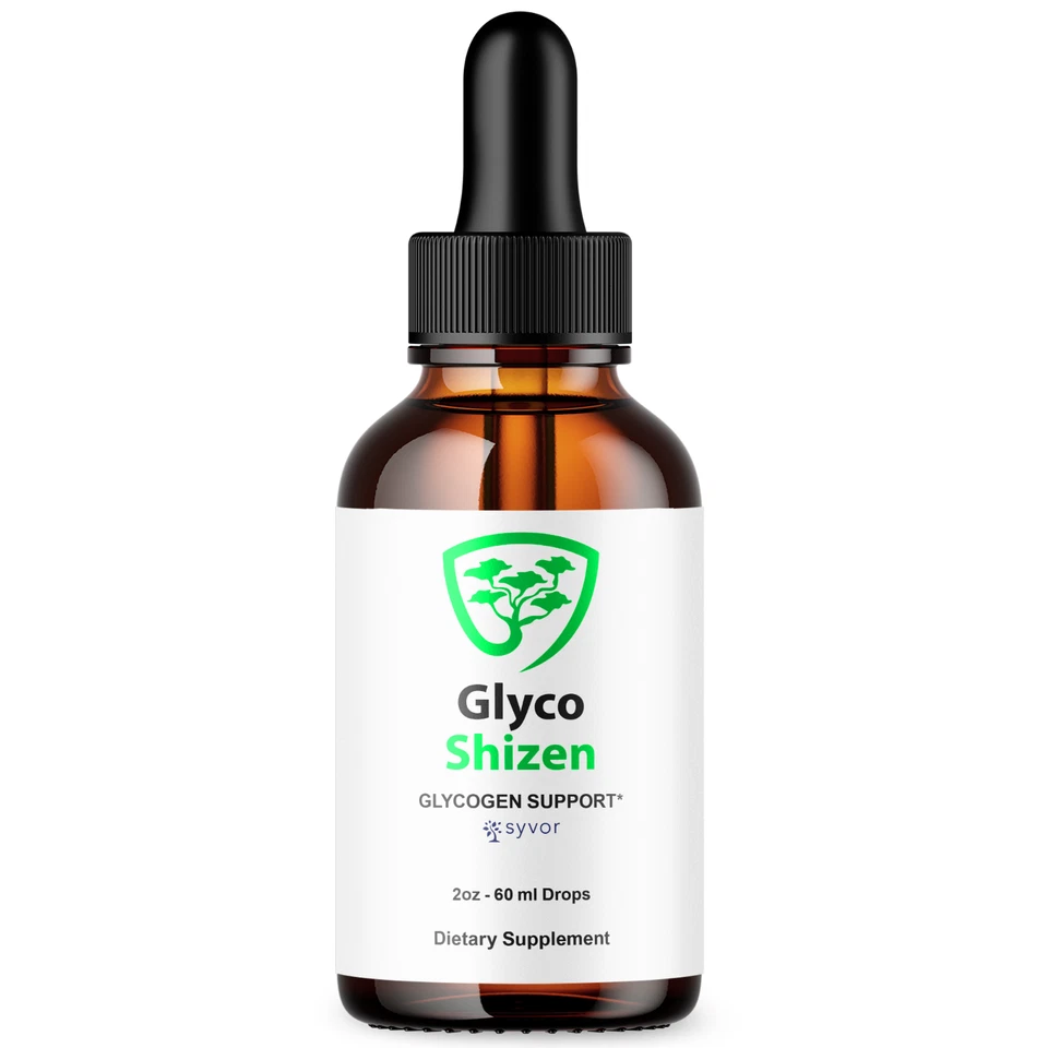 Gotas de apoyo de glucógeno Glyco Shizen fórmula avanzada suplemento vitamínico 30 porciones Foto 1 de 4