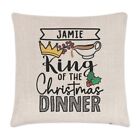 Personalisiert King Of The Weihnachten Dinner Kissenbezug Papa Beste Opa