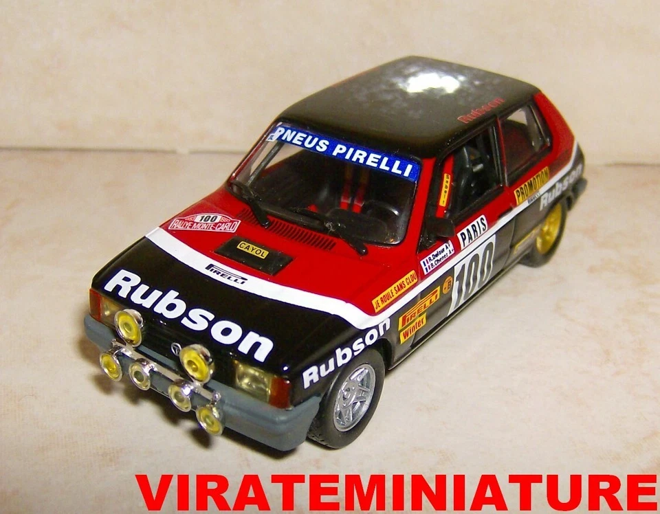 1 TALBOT SAMBA RALLYE 34° RALLYE MONTE CARLO 1983 RENE DEFOUR IXO ALTAYA AU 1/43 - Photo 1/1