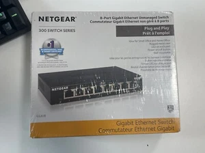 NETGEAR GS308-300PAS GS308 switch Ethernet non gestito 8 porte Gigabit - Foto 1 di 2