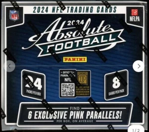 2024 Panini Absolute NFL Football 24-Pack Retail Box - Picture 1 of 2