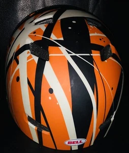 Bell Child's Injector Multisport Helmet, Matte Orange Striped Assembled In 🇺🇸 - Bild 1 von 6