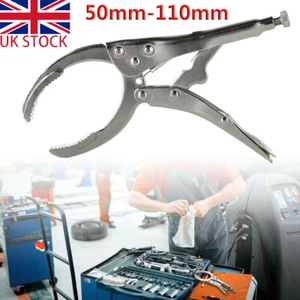Oil Filter Adjustable Wrench Pliers Hand Removal Tool 50mm-110mm Car Motorcycle - Picture 1 of 9