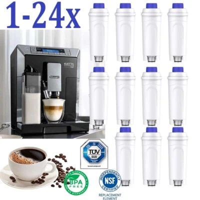 MARKENLOS 24 filtri acqua per macchine da caffè DeLonghi ECAM/ESAM/ETAM serie DLSC002