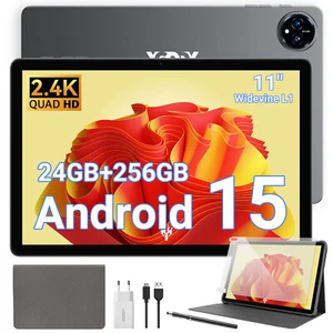 TABLET P60 Tablet 11 Zoll Andriod 15 24GB+256GB 8000mAh Widevine L1 4G Dual SIM - Bild 1 von 21