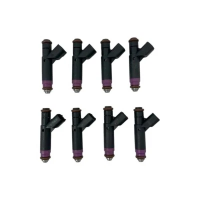 Genuine Lincoln Mercury 03-2005 Fuel Injector SET / 8PC BENCH TESTED 2C5Z9F593AA Foto 1 de 4