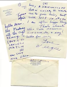 FOTOS WEEGEE (ARTHUR FELLIG) ESCRITAS A MANO LTR FIRMADAS, INFRARROJAS Y CALEIDOSCOPIO - Imagen 1 de 1