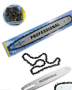 Lama barra 20" 325 76 maglie per motosega 50 CM + 2 catene catena moto sega - Foto 1 di 5