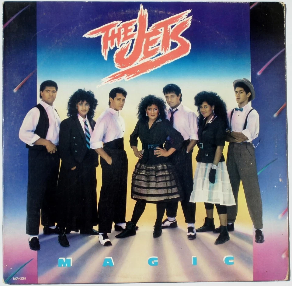 The Jets Magic Mca-42085 Vinyl LP 33 and Autographed Rocket 2 U