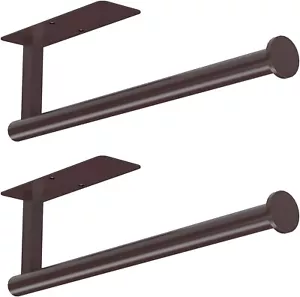 Öl eingerieben Bronze Papier Handtuch Halter unter Schrank kein Bohren 2er Pack - Bild 1 von 6