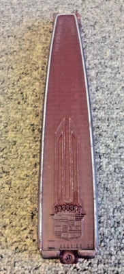 Cadillac Deville Fleetwood 1978 luz trasera lámpara lente parachoques extremo OEM  Foto 1 de 4