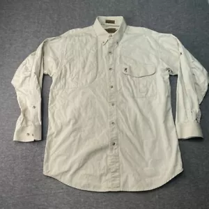 Browning Shooting Shirt Mens Large Ripstop Hunting Trap Long Sleeve Outdoors - Picture 1 of 9
