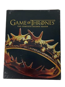 Game Of Thrones Blu Ray Season 2 5 Disc Box Set With Slipcover - Picture 1 of 3