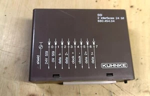 1x Kuhnke PLC / HMI KDT 680CT / 680.454.04 / KUAX SSI interface encoder - Bild 1 von 2