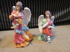 2 Vintage O'Well American Angels Figurines
