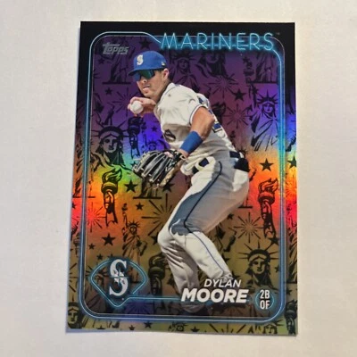 2024 Topps Series 2 - Statue of Liberty #441 Dylan Moore - Image 1 of 4
