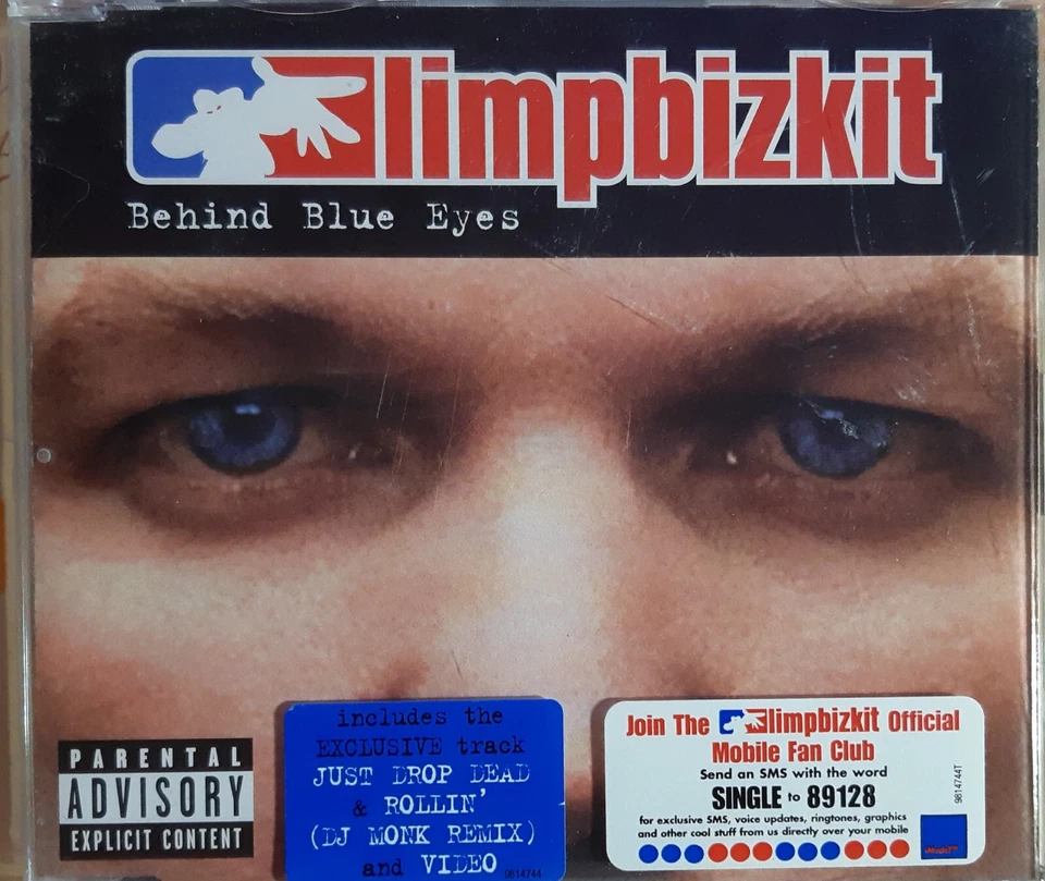 Limp Bizkit - Behind Blue Eyes. CD. Very Good Used Condition.  - Image 1 of 1