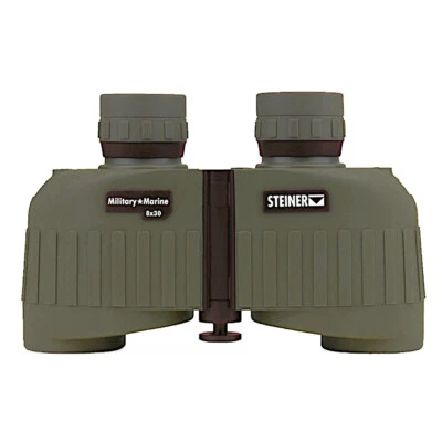 Steiner Military + Marine 8x30 Fernglas Binoculars Jagd Bundeswehr Oliv + Tasche - Bild 1 von 4
