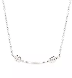 Collana dodo DGKNOT/A catena con barretta nodo in argento -15% su listino - Foto 1 di 2