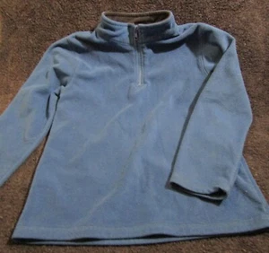 Kids Blue Fleece Pull Over ~ Size 7~ Jumping Beans Excellent Used Condition! - Picture 1 of 4