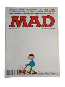 Vintage Mad Magazine - No. 210 October 1979 - Picture 1 of 9