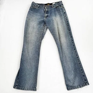 Vintage | Todd Oldham Jeans | Please Enjoy | Size 11 x 32 | Flare Cut - Picture 1 of 12