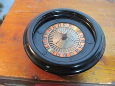 Vintage Table Top Roulette Wheel & Ball