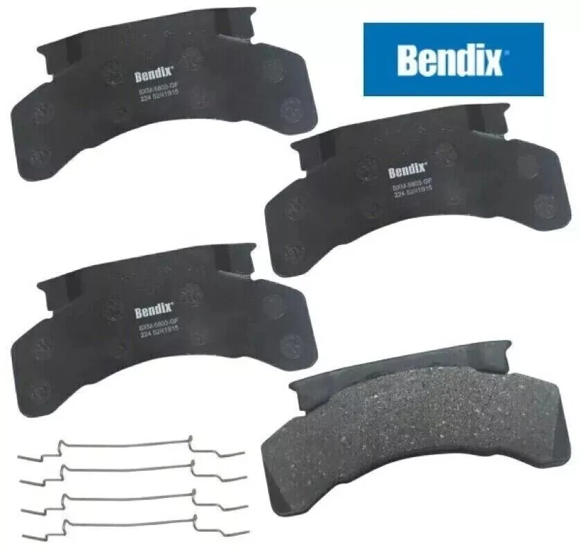Bendix Disc Brake Pad Set Fleet Metlok Rear/Front For Chevy FORD GMC Isuzu - Image 1 of 2