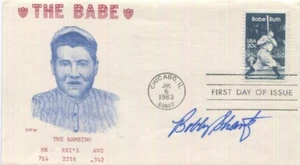 AUTHENTIC Major League Baseball's Bobby Shantz signed FDC - Picture 1 of 2