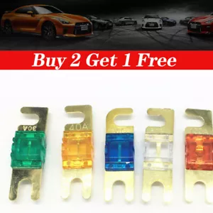 5pcs Car Stereo Audio Nickel Plated AFS Mini ANL Fuse Boat Modification Circuit - Picture 1 of 16