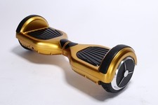 Smart Self Balancing 6.5" E-Scooter Gold Bluetooth Remote Control Led Lights