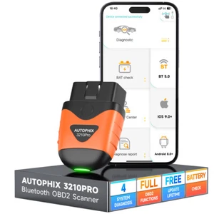 AUTOPHIX Bluetooth OBD2 Scanner Car Diagnostic Tool 4 System Code Reader For IOS - Picture 1 of 16