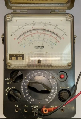CONTROLEUR MULTIMETRE METRIX 478 COLLECTION VINTAGE - Photo 1/4