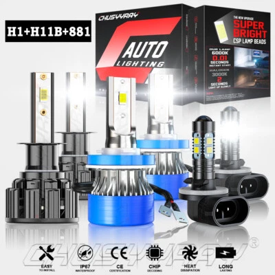 Комбинированные светодиодные противотуманные фары дальнего/ближнего света для KIA Borrego 2009 2010 2011 годов выпуска - Изображение 1 из 4