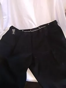 Haggar Work to Weekend Classic Fit Big & Tall 44W x 34L Black New With Tag  - Picture 1 of 3