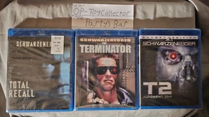 New The Terminator T2 Judgement Day Skynet Edition & Total Recall on Blu Ray - Picture 1 of 9