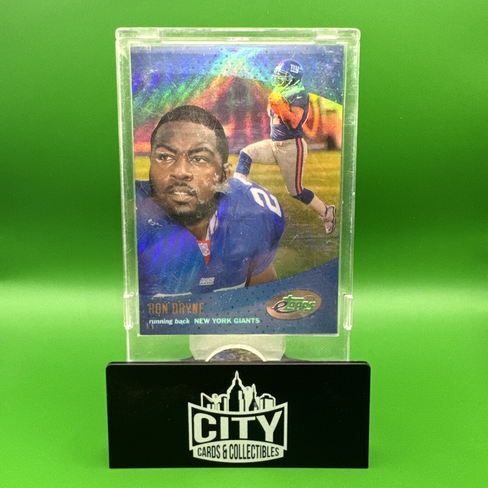RON DAYNE RC 2000 eTOPPS ENCASED ROOKIE REFRACTOR