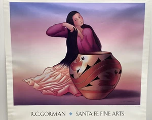 Vintage RC Gorman DINE WOMAN handsigniert - Bild 1 von 18