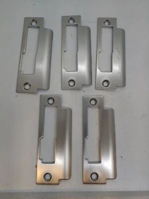 5x Placa de golpe Kaba Access 801262-26D-01, derecha, cromo satinado diestro 4-7/8. T4 Foto 1 de 4