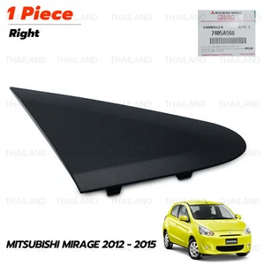 Espejo lateral Rh guardabarros triángulo esquina para Mitsubishi Mirage Attrage 2012 2015 - Imagen 1 de 10