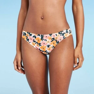 Damen Medium Coverage Hipster Bikinihose Kona Sol Gelb Vintage Blüten XL - Bild 1 von 1