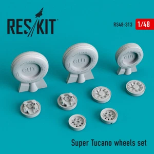 Reskit RS48-0313 - 1/48 Super Tucano wheels set, for aircraft scale model - Picture 1 of 12