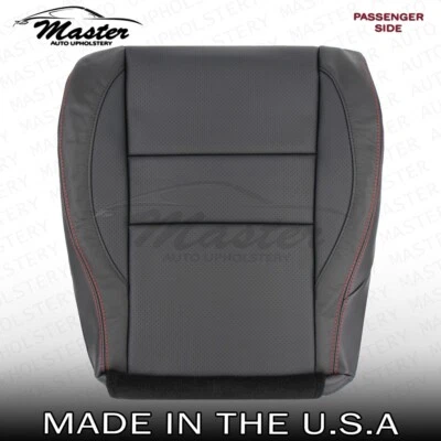2018 - 2021 Fits Jeep Grand Cherokee PASSENGER Bottom Blk Vinyl Seat Cover, Perf Foto 1 de 4