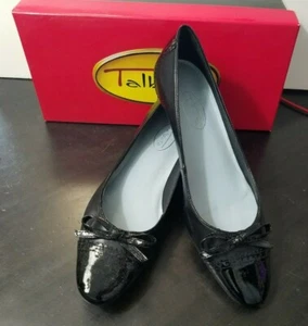 *NEU* Talbots Rochelle6 Pfennigabsatzschuh schwarz, Leder, Größe 7M - Bild 1 von 9